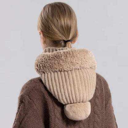 Fluffy Knit 3-in-1 Balaclawva
